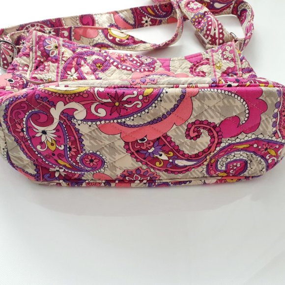 Vera Bradley Paisley Pink Quilted Bag - Picture 7 of 7